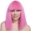 peruka party pink girl rozowa