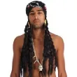 peruka party pirat z bandana czarna carnival toys