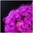 peruka party purpurowa chili 1 szt