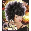 peruka party rock princess czarna purpurowa widmann