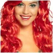 peruka party syrena deluxe czerwona boland