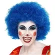 peruka party szalony klaun niebieska smiffys