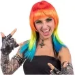 peruka party teczowy punk kolorowa carnival toys