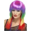 peruka party teczowy punk kolorowa smiffys