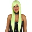 peruka party wendy long zielona neonowa guirca
