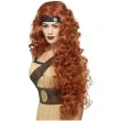 peruka party wojownicza ksiezniczka kasztanowy smiffys