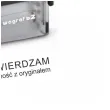 pieczatka z napisem potwierdzam za zgodnosc z oryginalem czarna 38 x 14 mm
