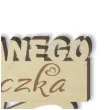 pik ozdobny dla kochanego wnuczka drewno 23 cm