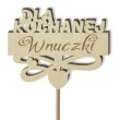 pik ozdobny dla kochanej wnuczki drewno 23 cm