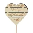 pik ozdobny dla super wychowawcy drewno 24 cm