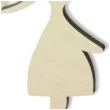 pik ozdobny kroliczek dziewczynka drewno 24 cm