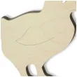 pik ozdobny kurczak drewno 24 cm