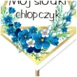 pik ozdobny moj slodki chlopczyk kwiaty 24 cm