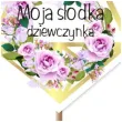 pik ozdobny moja slodka dziewczynka kwiaty 24 cm