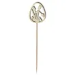 pik ozdobny pisanka kwiatowa drewno 23 cm