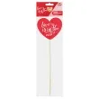 pik ozdobny serce love is in the air czerwony godan 30 cm