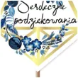 pik ozdobny serdeczne podziekowania 24 cm
