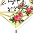 pik ozdobny z najlepszymi zyczeniami 24 cm