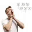 pikery 50 urodziny classic srebrne godan
