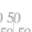 pikery 50 urodziny classic srebrne godan