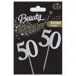 pikery 50 urodziny classic srebrne godan