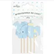 pikery baby shower little lady blekitny partypal 5 szt