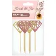 pikery diamenty bride to be godan 6 szt