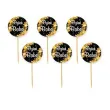 pikery dzien babci gwiazdki zlote 6 szt