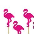 pikery flamingi fuksja 6 szt