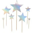 pikery gwiazdki opalizujace arpex 6 14 5 cm 7 szt