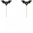 pikery halloween nietoperze czarny partydeco 16 cm 6 szt