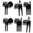 pikery kotki imprezowe czarne gadgetmaster 3 5 cm 6 szt