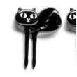 pikery kotki imprezowe czarne gadgetmaster 3 5 cm 6 szt