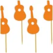 pikery meksykanska gitara pomaranczowy 8 cm 6 szt