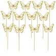 pikery motylki zloty godan 11 5 cm 12 szt