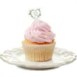 pikery na babeczki ozodba na muffinki eukaliptisowe serce dekoracja na komunie swieta 6 szt