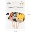 pikery urodzinowe safari mix partypal 8 szt