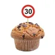 pikery urodziny 30 traffic birthday 6 szt