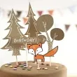 pikery woodland partydeco 21 5 cm 5 szt