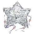 piniata gwiazda srebrny amscan 42 x 44 cm