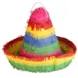 piniata sombrero amscan 38x35 cm