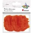 piorka dekoracyjne classic geste pomaranczowe titanum 20 szt