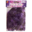 piorka dekoracyjne nakrapiane fioletowe aliga 3g