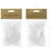 piorka dekoracyjne solid biale partydeco 3g