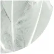 piorka dekoracyjne zakrecone biale aliga 20 cm 12 szt