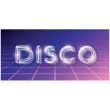 plakat disco neon congee 70x33 cm