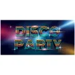 plakat disco party congee 70x33 cm