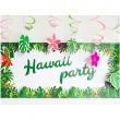 plakat hawaii party congee 70x33 cm