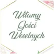 plakat witamy gosci weselnych piwonie 34x48 cm toledo