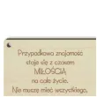 pocztowka milosc moja jedyna drewniana 140x90 mm